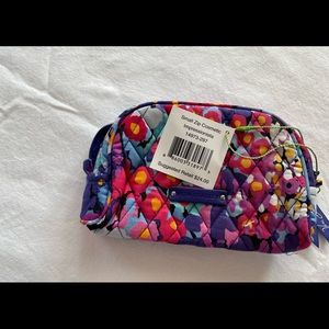 Vera Bradley Small zip cosmetic bag discontinued Impressionista pattern